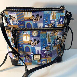 Disney Dooney & Bourke Walt Disney World 50th Anniversary Crossbody Bag Purse